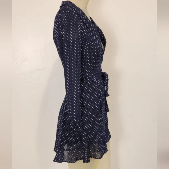 Reformation blue polka dot dress - Picture 5 of 7